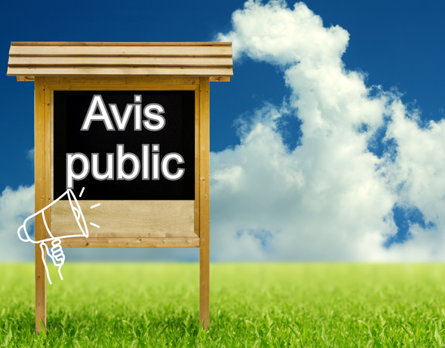 AVIS PUBLIC - SOGETEL